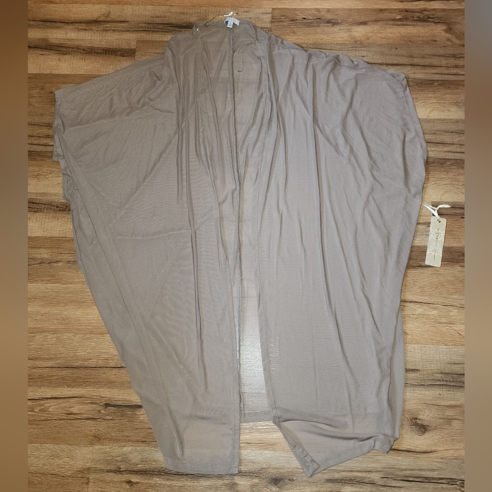 Sheer swim cover up
